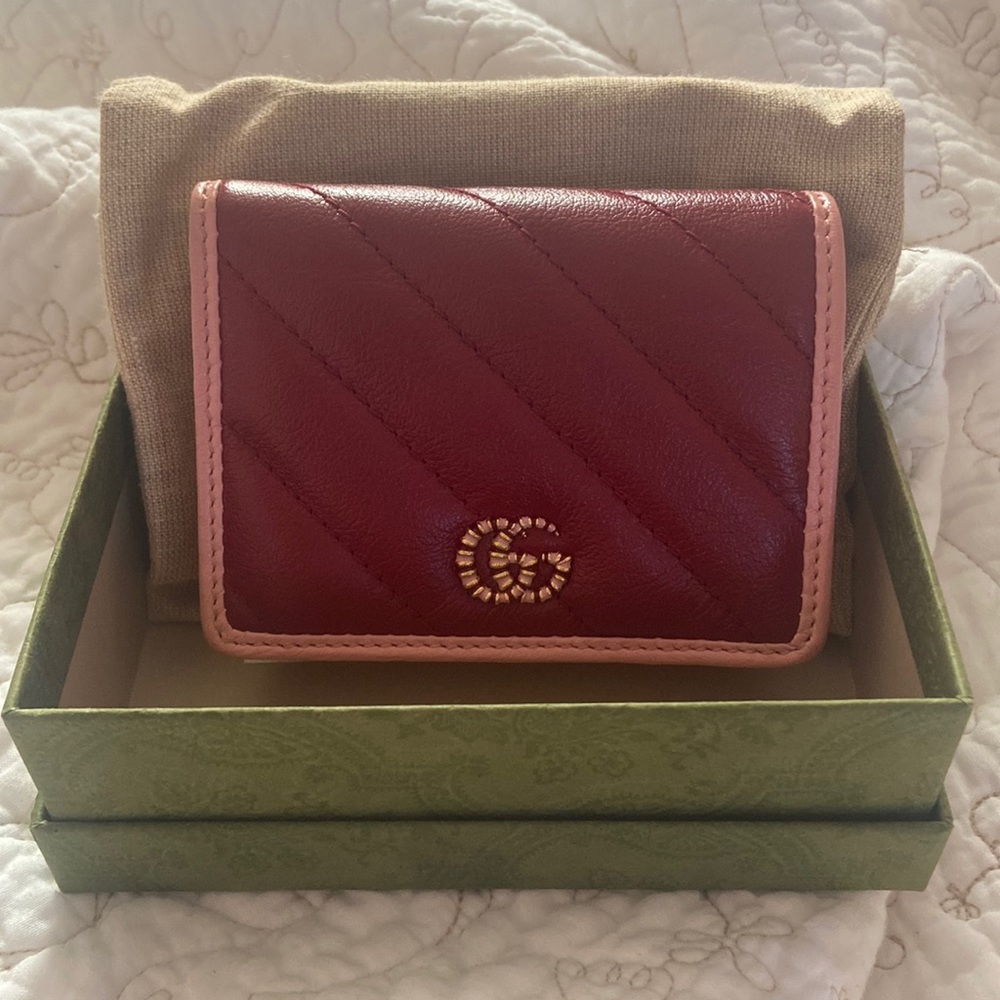GG Marmont Leather Wallet